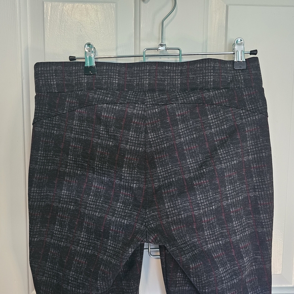 89th & Madison Gray Plaid Pants Women's Sz M - Picture 6 of 9